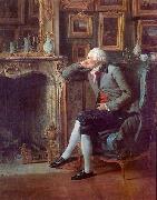 Henri-Pierre Danloux The Baron de Besenval in his Salon de Compagnie France oil painting artist